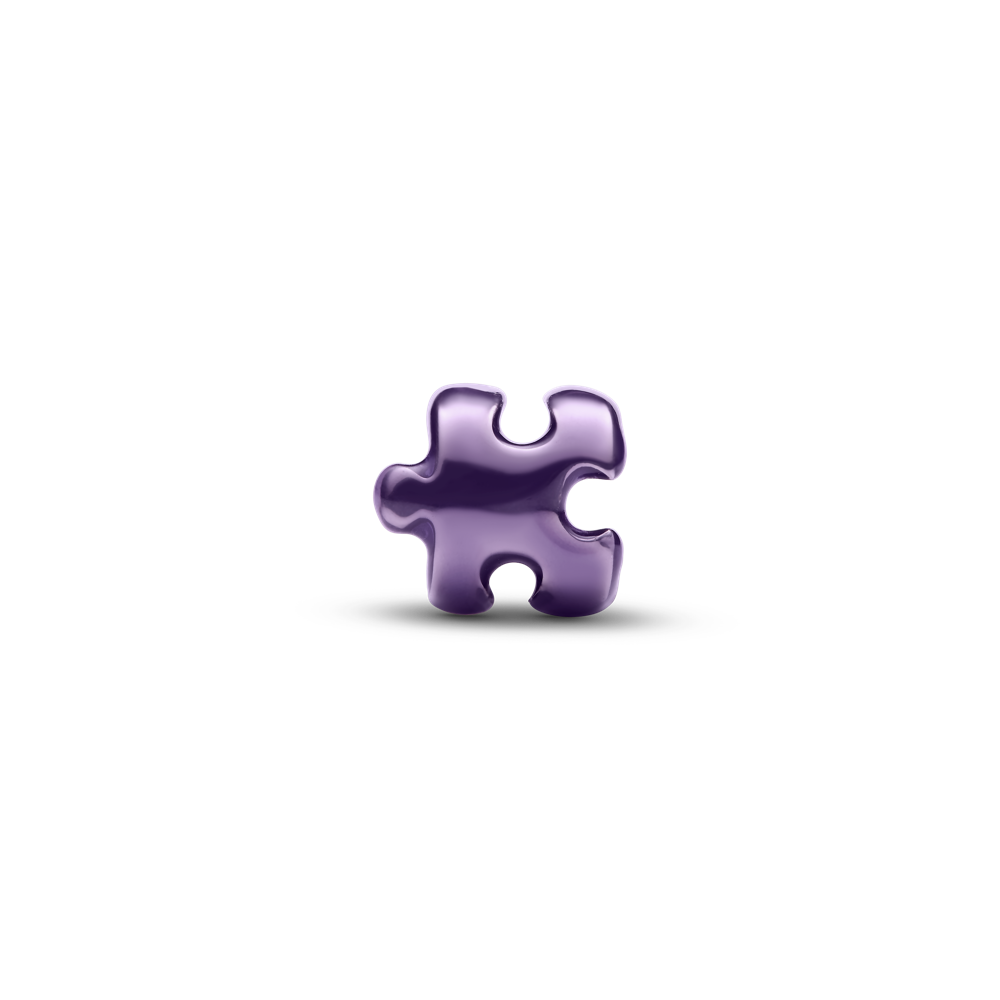 Violetinės dėlionės detalės mini karoliukas