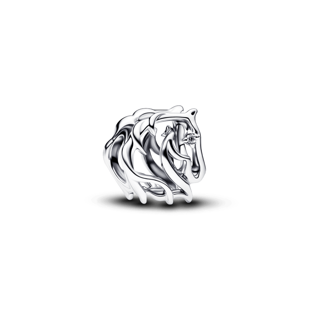 Ažūrinis karoliukas „Arklys“ - Pandora Lietuva