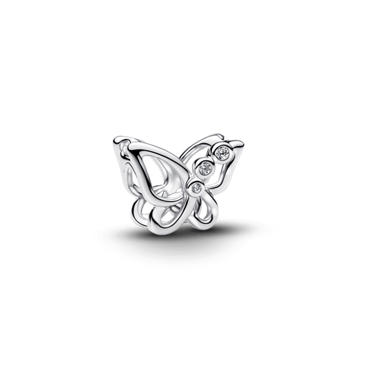 Ažūrinis karoliukas „Drugelis“ - Pandora Lietuva