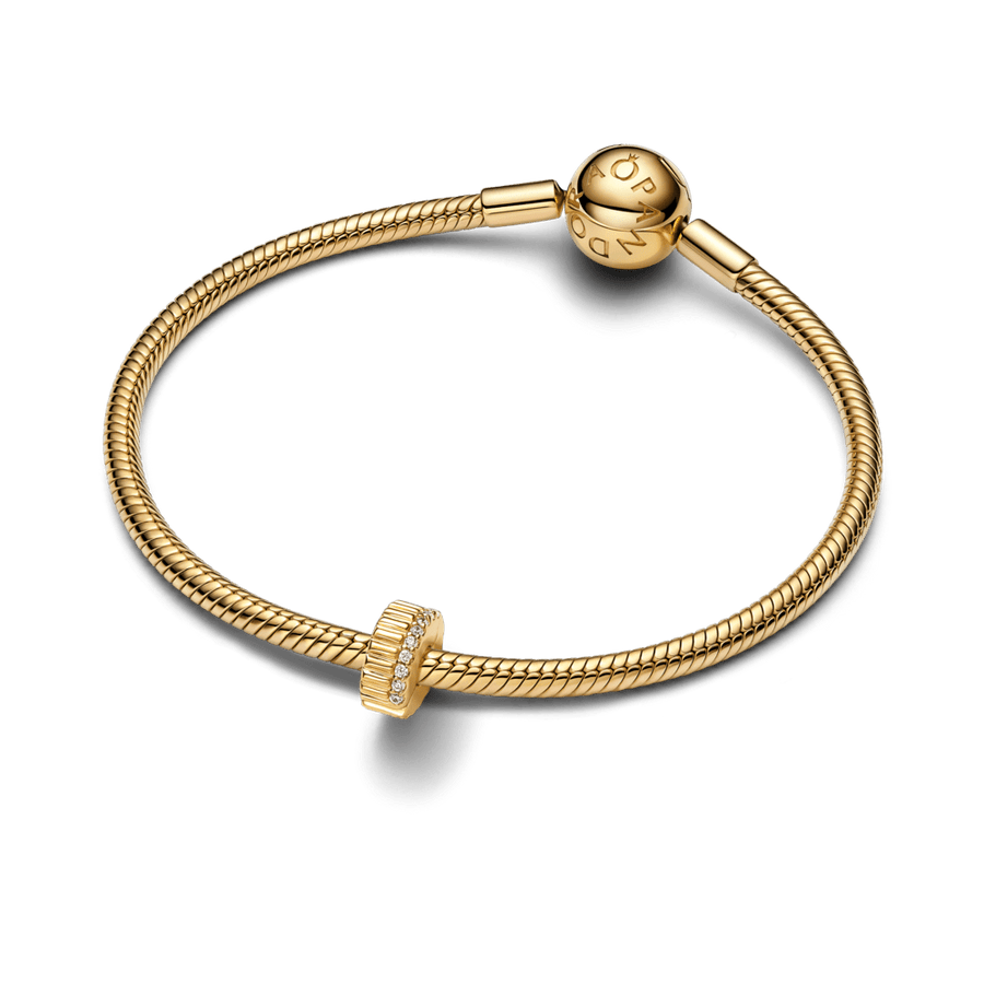 Briaunotas užsegamas karoliukas - Pandora Lietuva