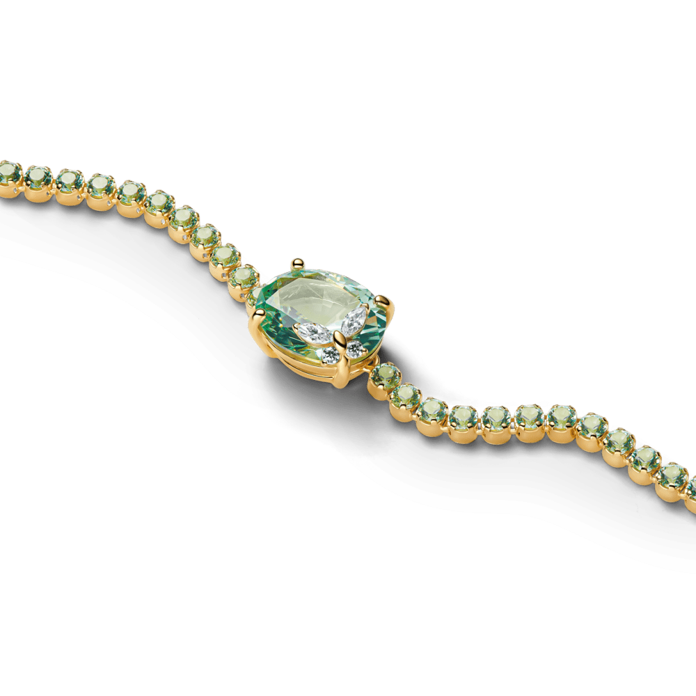 „Bridžertonų“ teniso apyrankė su slankikliu „Drugelis“ - Pandora Lietuva