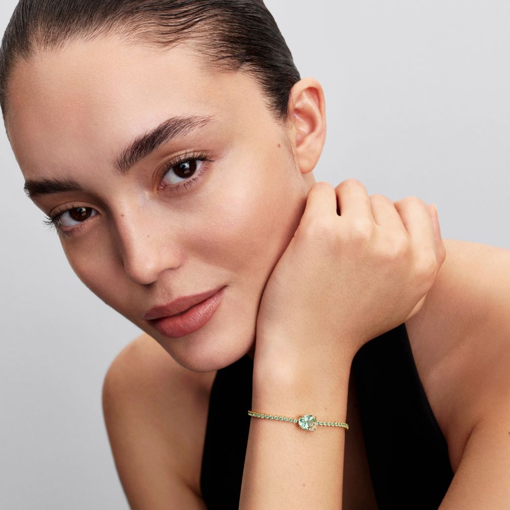 „Bridžertonų“ teniso apyrankė su slankikliu „Drugelis“ - Pandora Lietuva