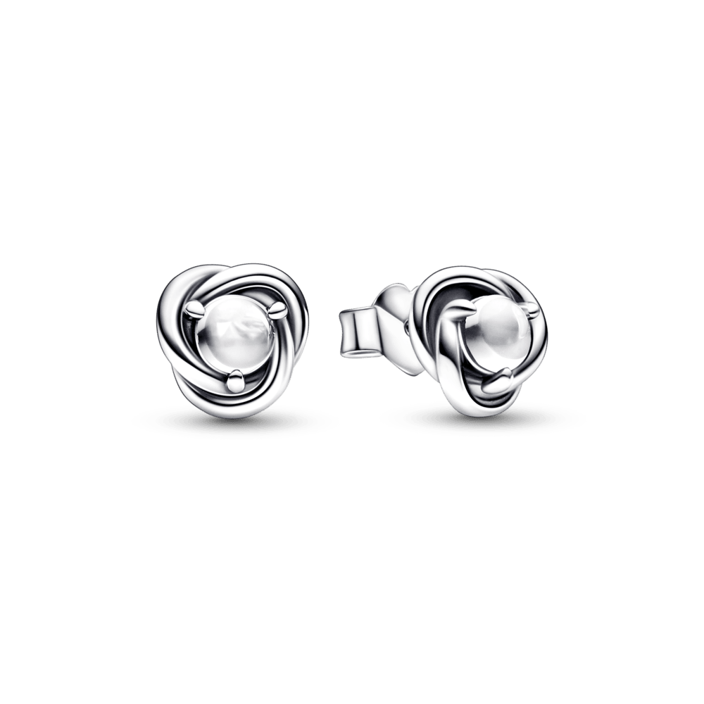 Clear Eternity Circle Stud auskarai - Pandora Lietuva