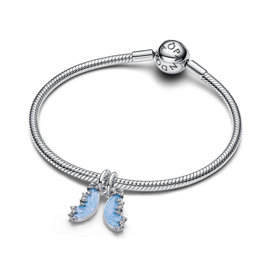 Dalijamas kabantis karoliukas „Drugelis“ - Pandora Lietuva