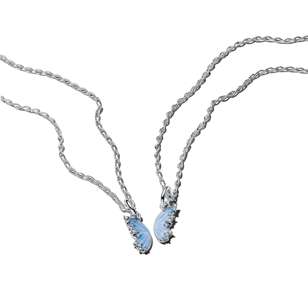 Dalijamas kabantis karoliukas „Drugelis“ - Pandora Lietuva