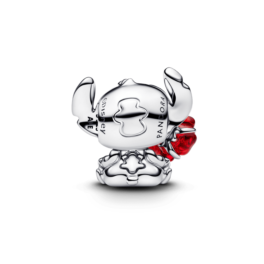 „Disney“ Murano stiklo karoliukas „Stičas su rože“ - Pandora Lietuva