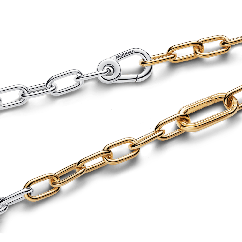 Dviejų atspalvių pailgintų grandžių grandinėlė - Pandora Lietuva