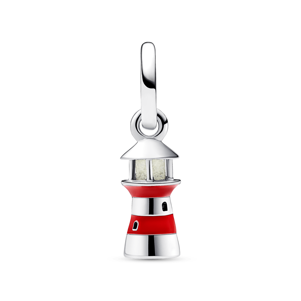 Glow - in - the - dark Lighthouse Dangle Charm - Pandora Lietuva