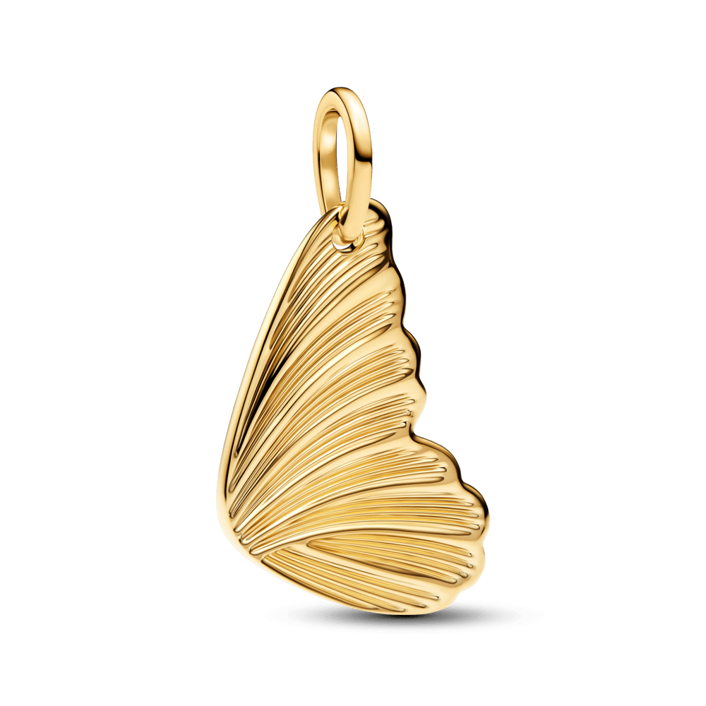 Graviruojamas drugelio sparno pakabutis - Pandora Lietuva