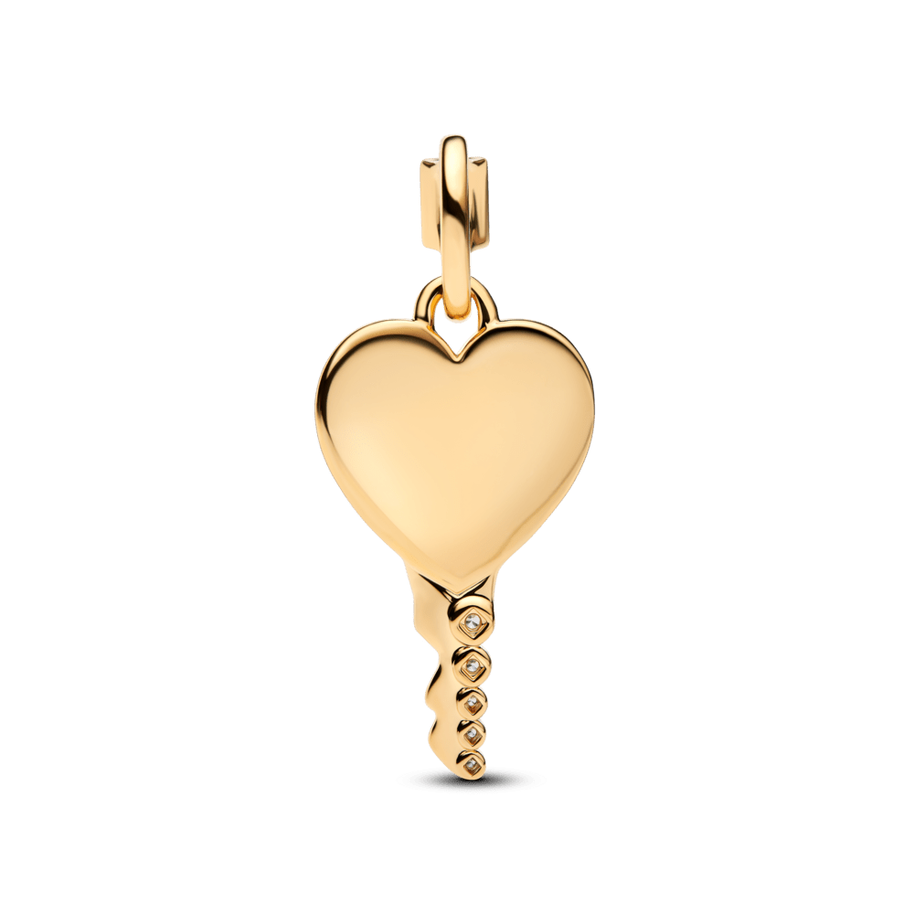 Graviruojamas pakabutis „Širdies formos spyna“ - Pandora Lietuva