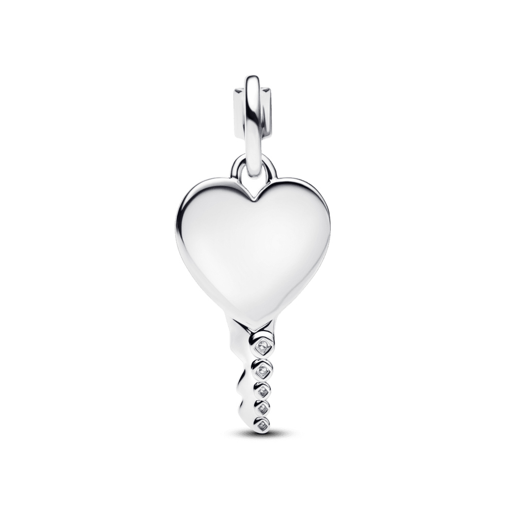 Graviruojamas pakabutis „Širdies formos spyna“ - Pandora Lietuva