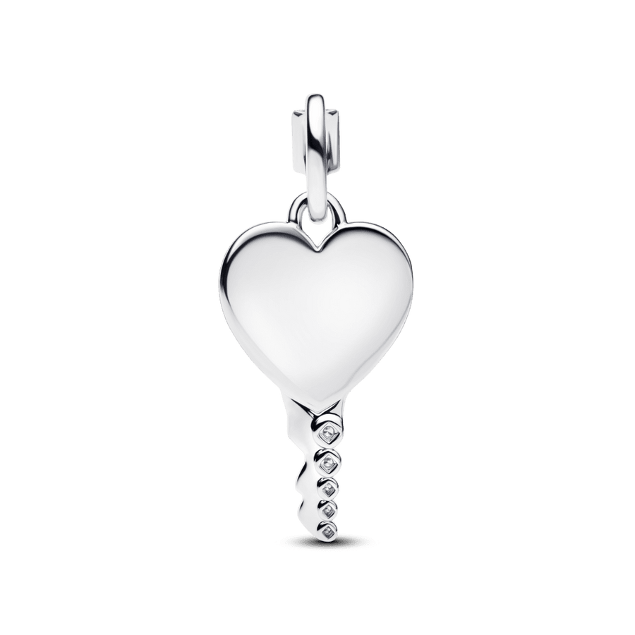 Graviruojamas pakabutis „Širdies formos spyna“ - Pandora Lietuva