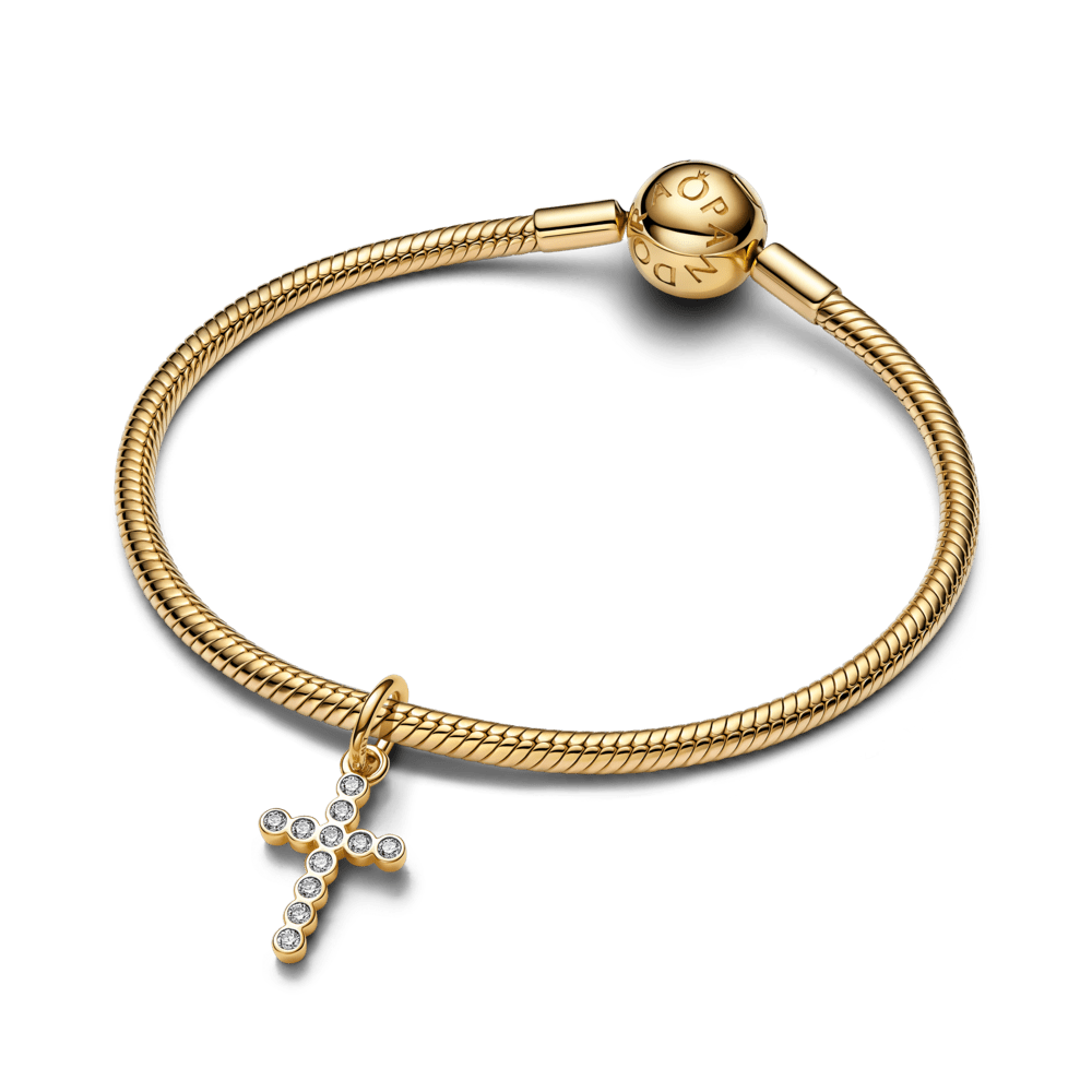 Kabantis karoliukas „Kryžius“ - Pandora Lietuva