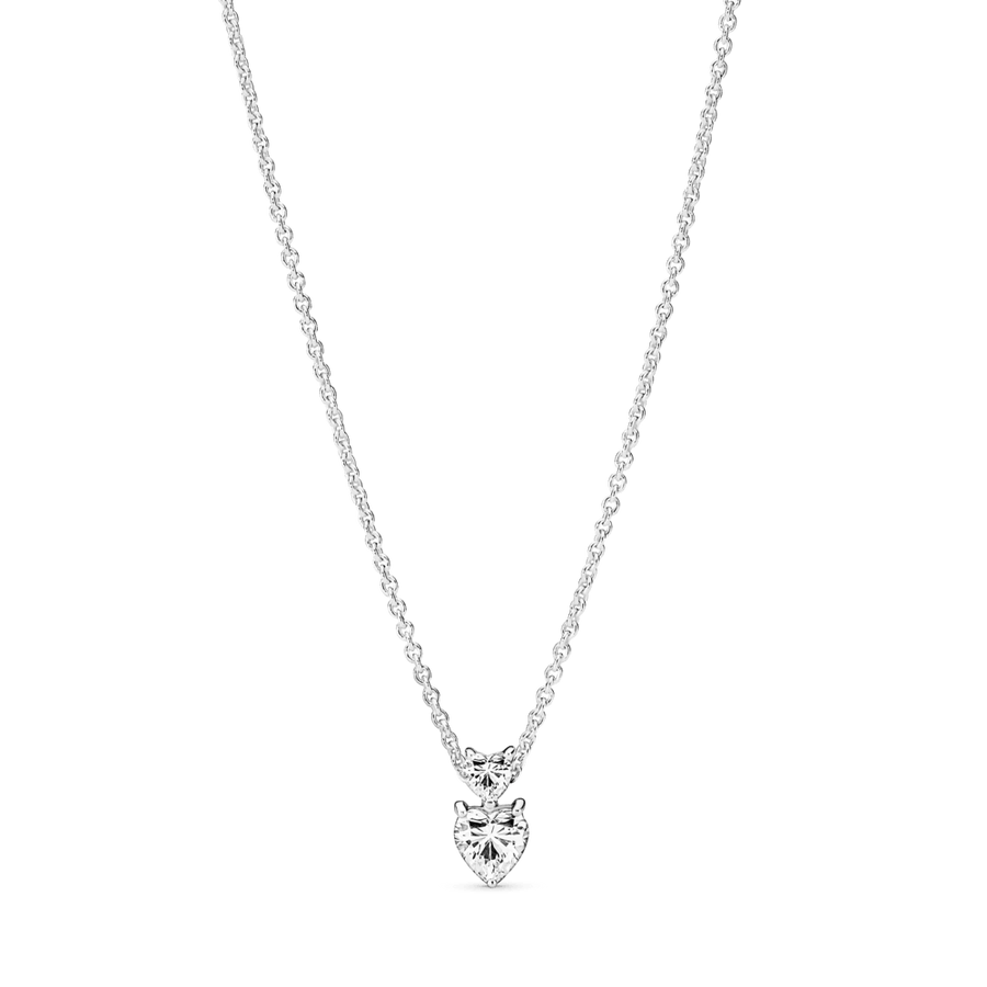 Kaklo vėrinio ir auskarų - lankelių dovanų rinkinys - Pandora Lietuva