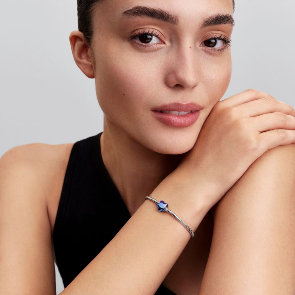 Karoliukas „Mėlyna žvaigždė“ - Pandora Lietuva