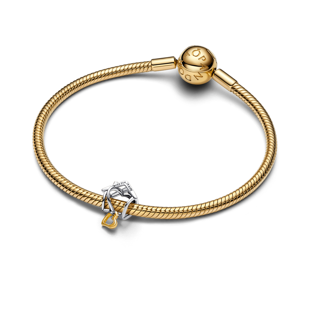 Karoliukas „Namai ir širdis“ - Pandora Lietuva