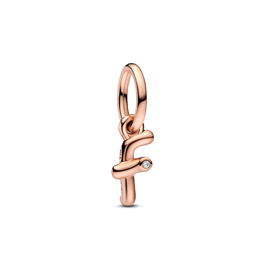 Letter f Script Alphabet Dangle Charm - Pandora Lietuva