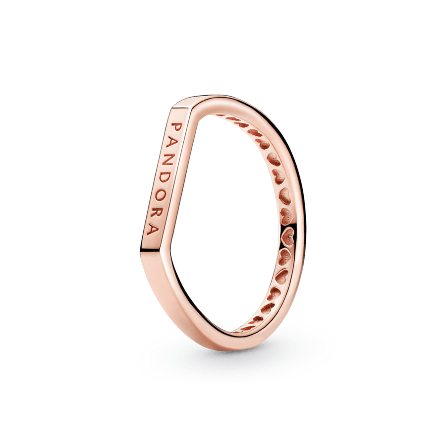 Logotipo juostos derinamas žiedas - Pandora Lietuva