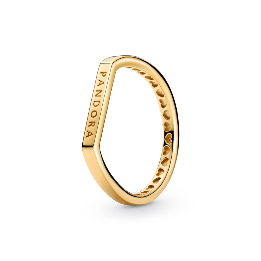 Logotipo juostos derinamas žiedas - Pandora Lietuva