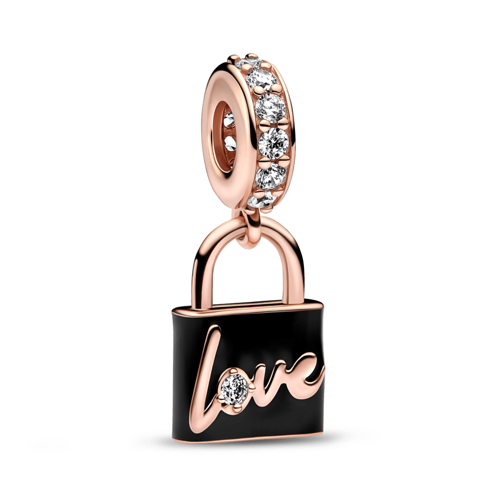 Love Padlock Dangle Charm - Pandora Lietuva