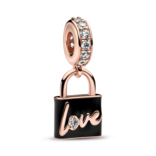 Love Padlock Dangle Charm - Pandora Lietuva