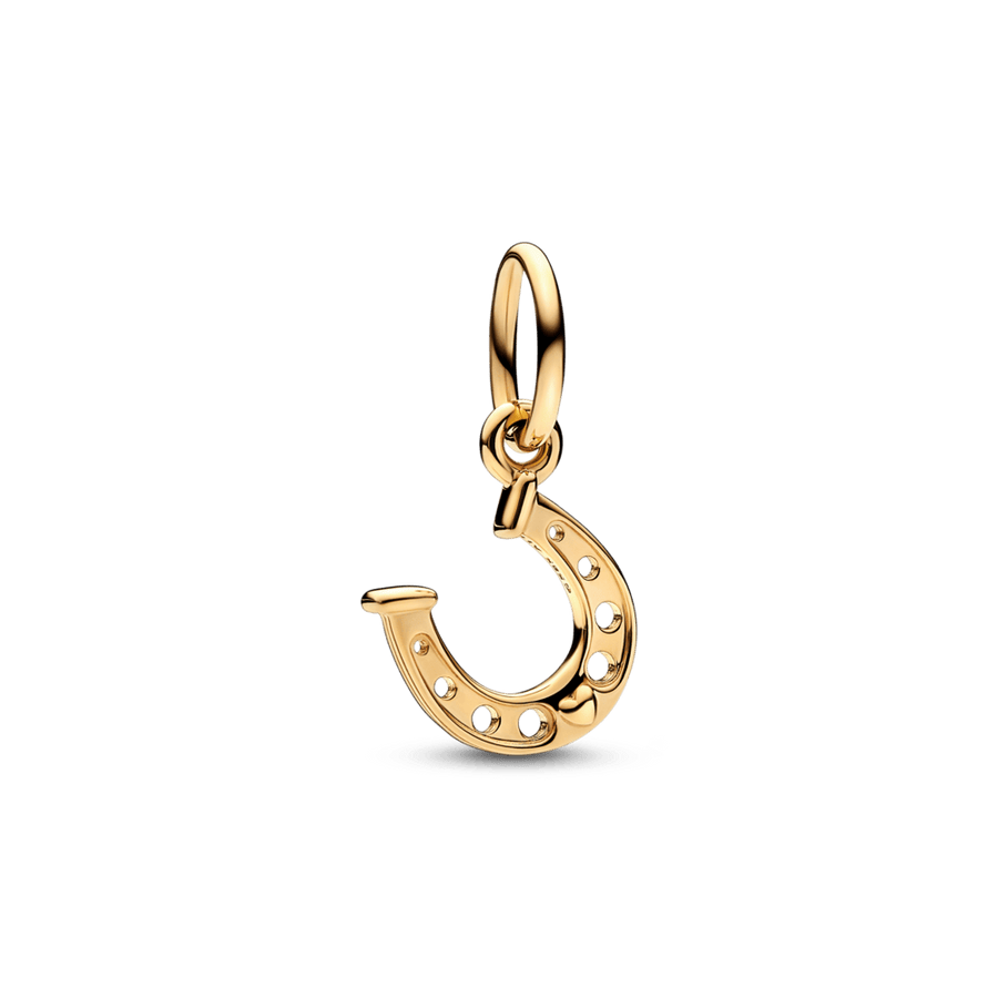 Lucky Horseshoe Dangle Charm - Pandora Lietuva