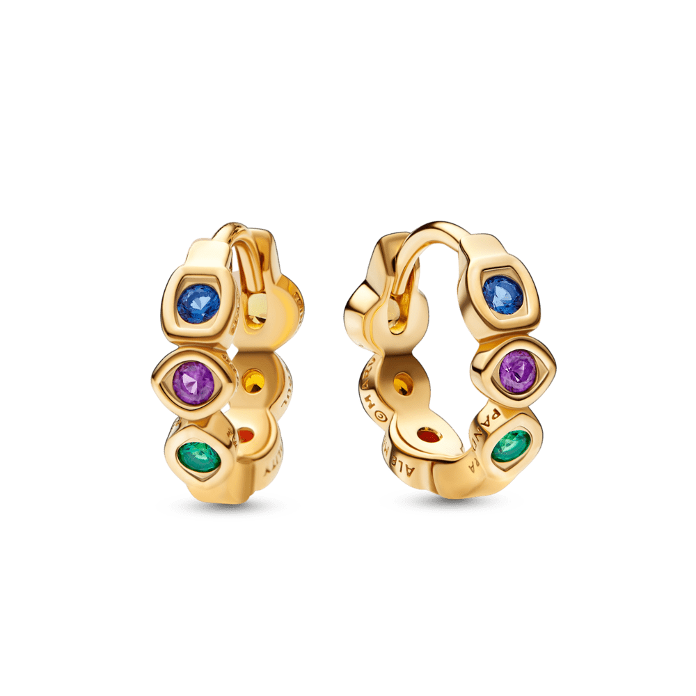 Marvel The Avengers Infinity Stones Hoop Earrings auskarai - Pandora Lietuva