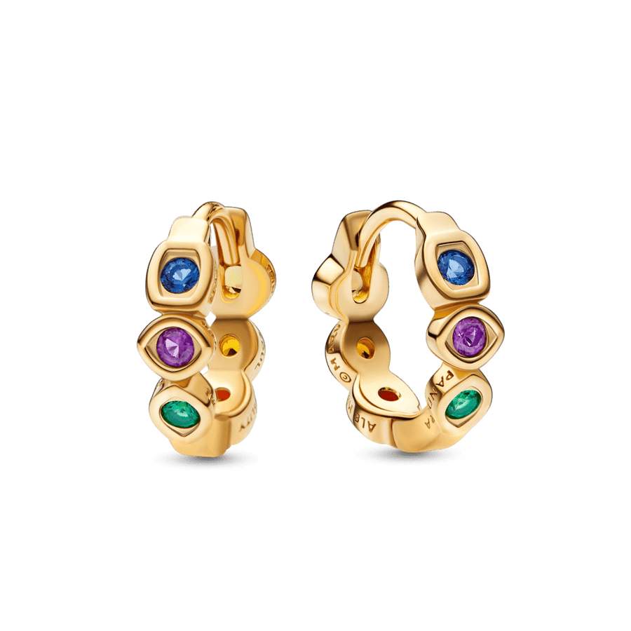 Marvel The Avengers Infinity Stones Hoop Earrings auskarai - Pandora Lietuva