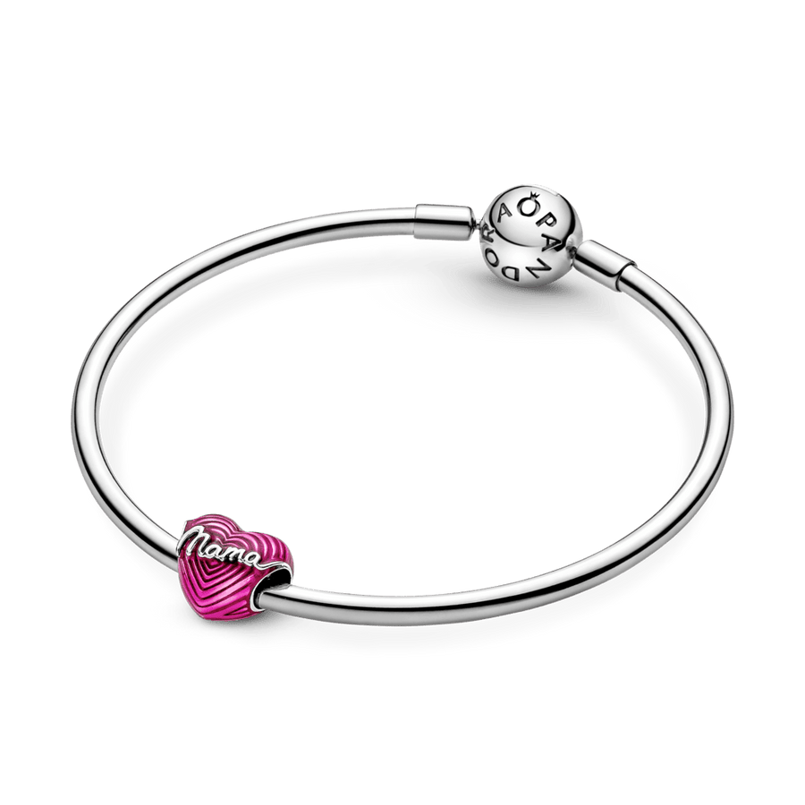 Meilę spinduliuojantis mamos širdies karoliukas - Pandora Lietuva