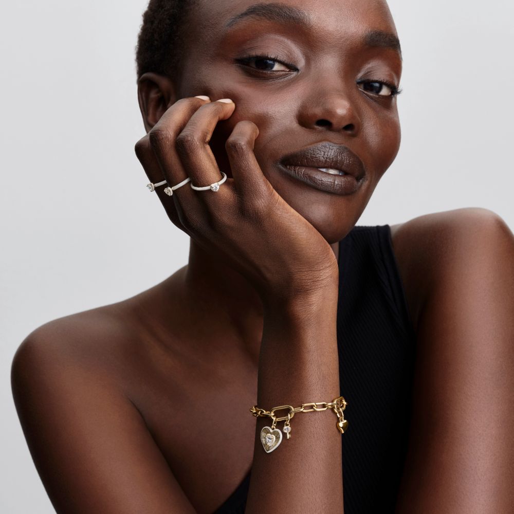 Mini kabantis karoliukas „Raktas“ - Pandora Lietuva