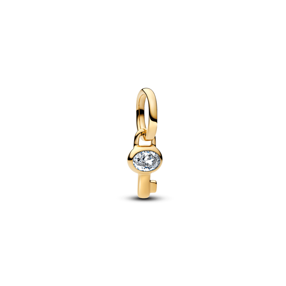 Mini kabantis karoliukas „Raktas“ - Pandora Lietuva