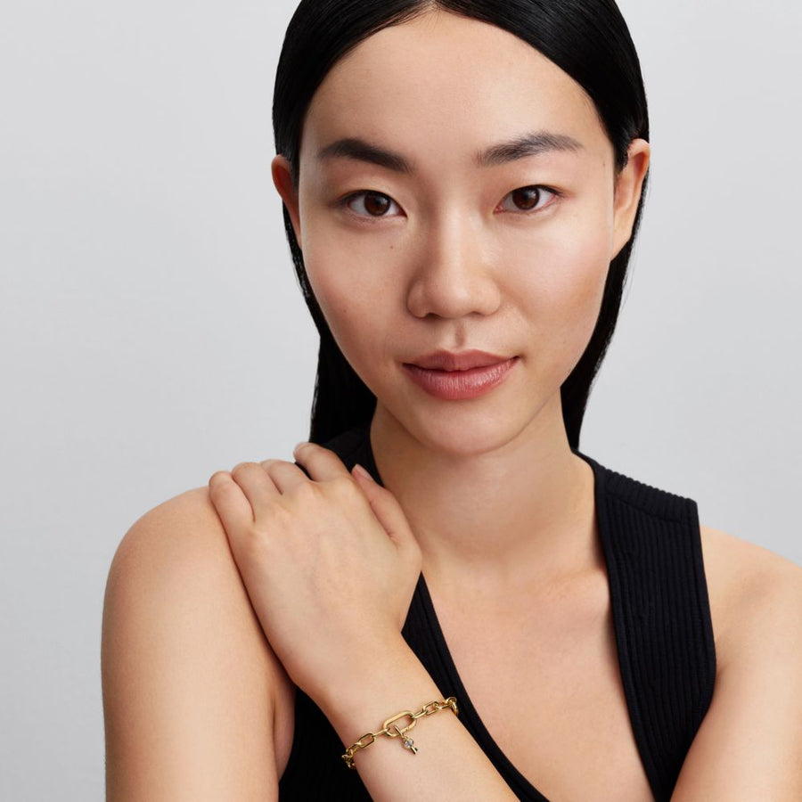 Mini kabantis karoliukas „Raktas“ - Pandora Lietuva