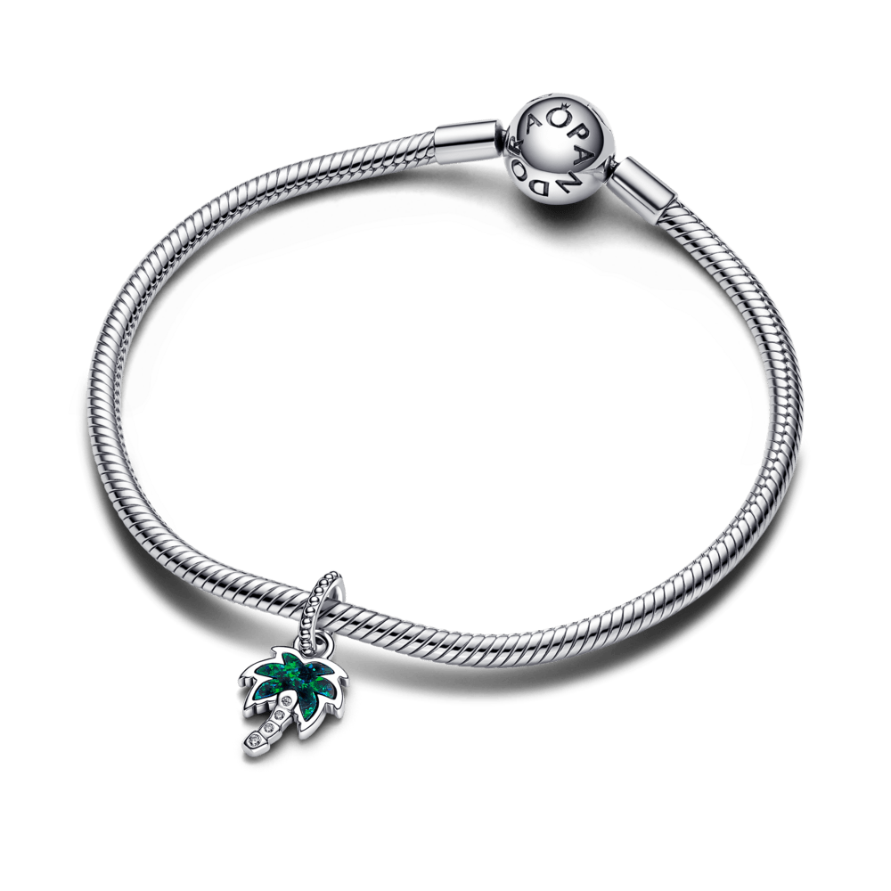 Opalo talismanas „Žalia palmė“ - Pandora Lietuva