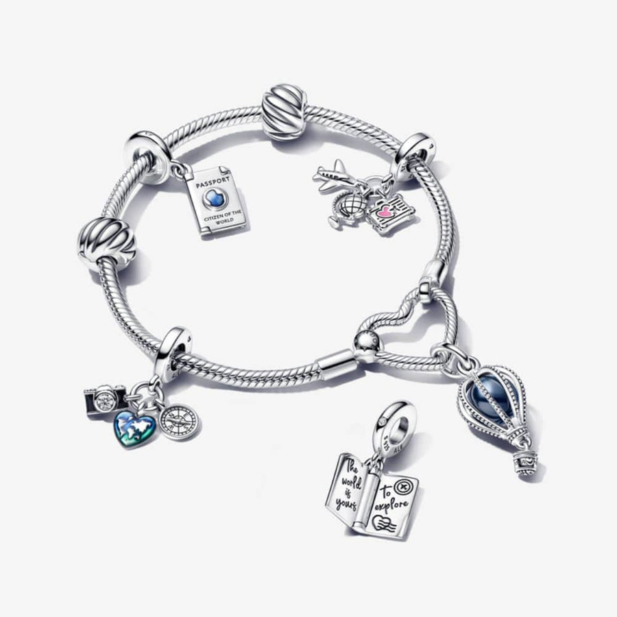 Openable Passport Dangle Charm - Pandora Lietuva