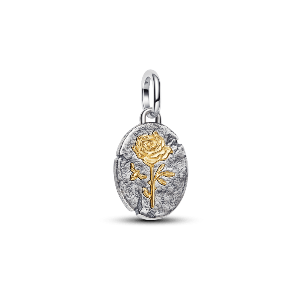 Pakabutis su medalionu „Rožė“ - Pandora Lietuva
