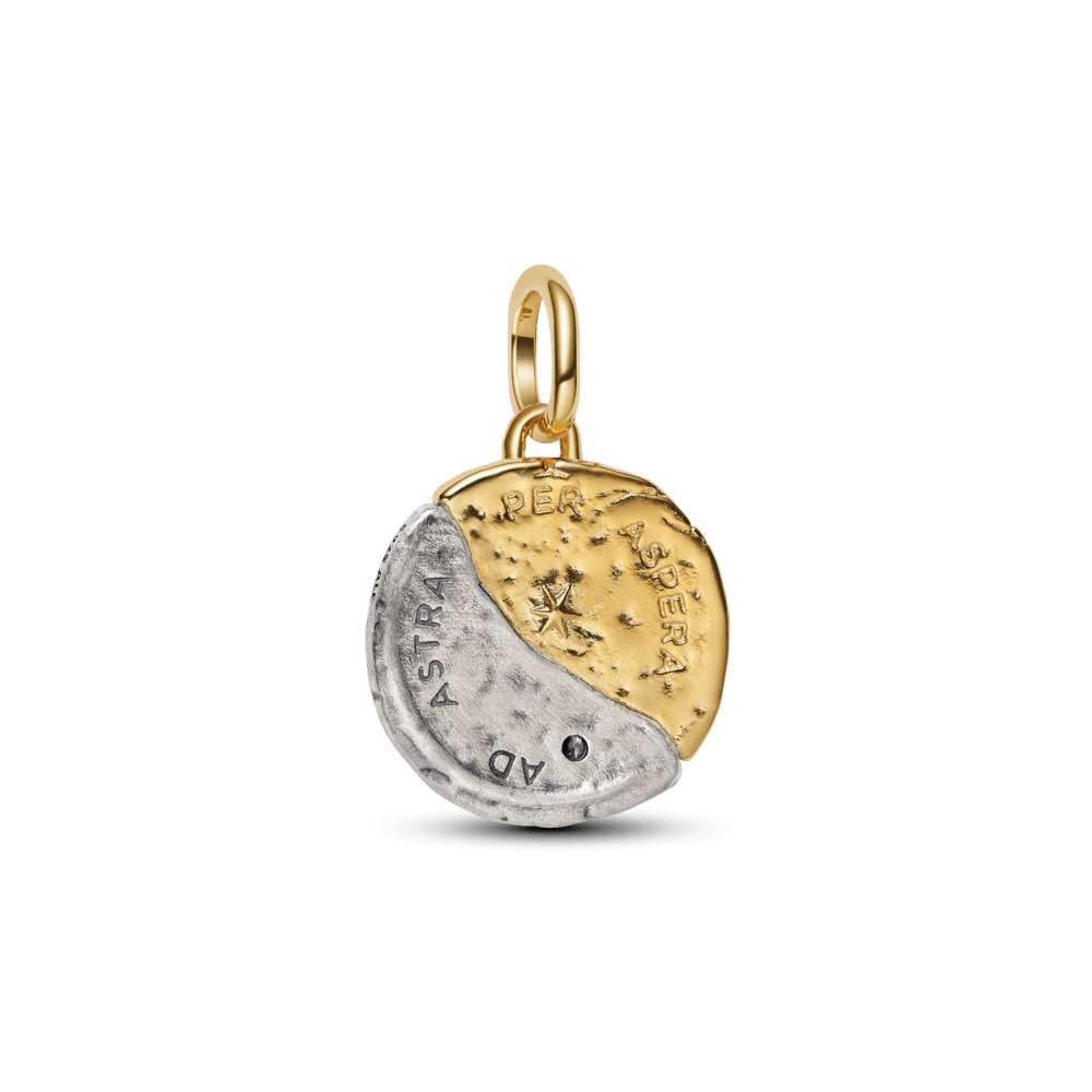 Pakabutis su medalionu „Saulė ir mėnulis“ - Pandora Lietuva