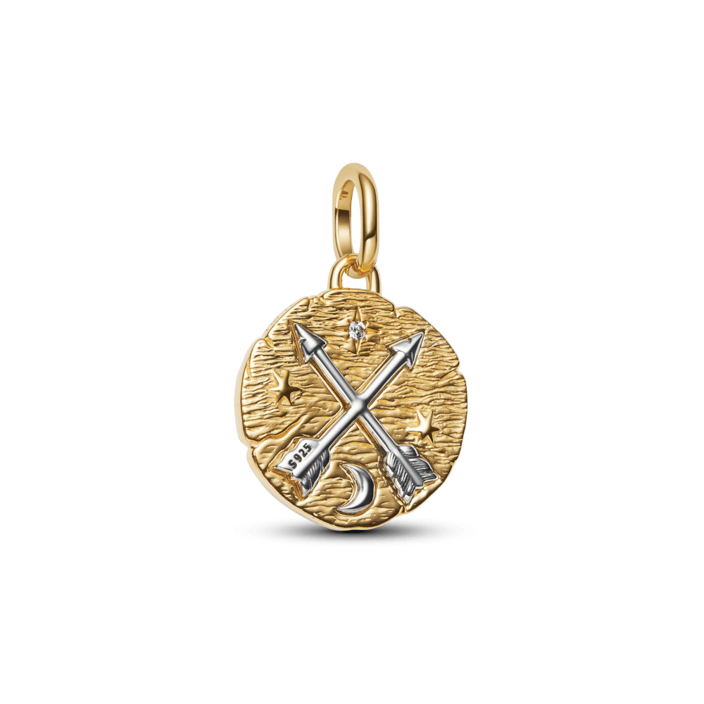 Pakabutis su medalionu „Susikryžiavusios strėlės“ - Pandora Lietuva