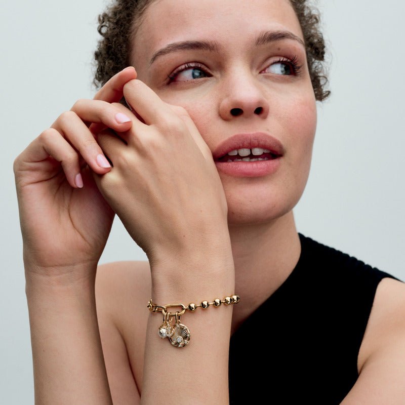 „Pandora ME“ perlamutrinis mažas talismanas „Gyvatė“ - Pandora Lietuva