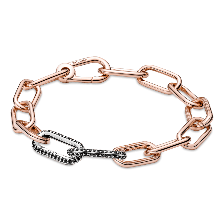 Pandora ME stilizuota Pavé dviguba grandis - Pandora Lietuva