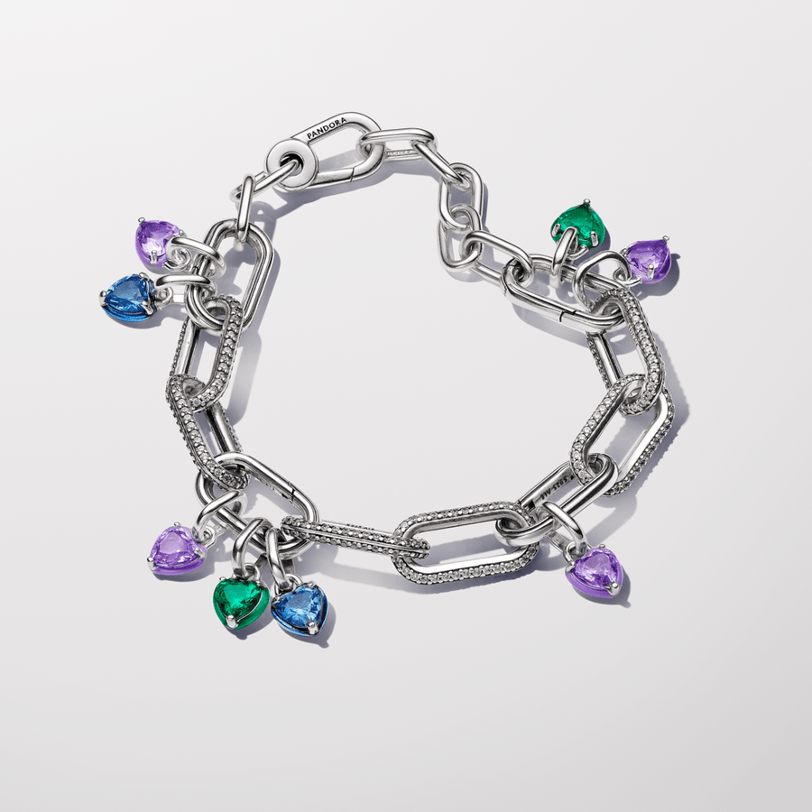 „Pandora ME“ violetinis mažas talismanas „Širdies čiakra“ - Pandora Lietuva