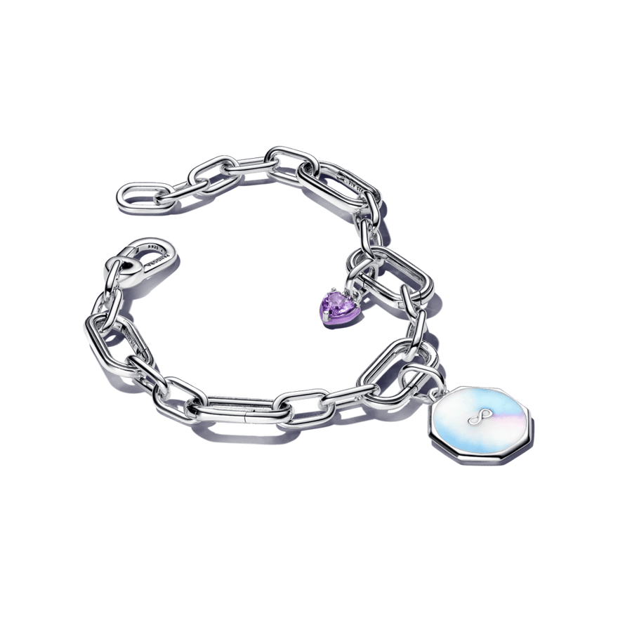 „Pandora ME“ violetinis mažas talismanas „Širdies čiakra“ - Pandora Lietuva