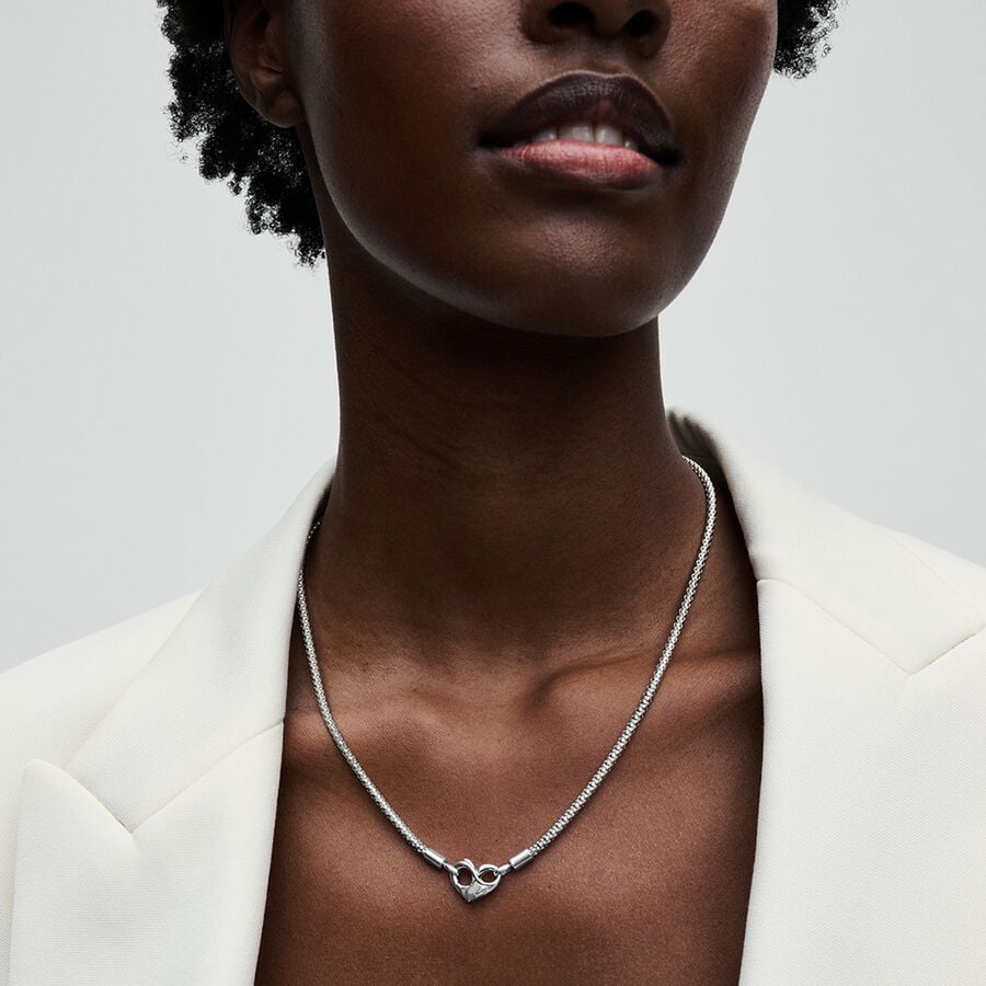 Pandora Moments Studded Chain Necklacevėrinys - Pandora Lietuva