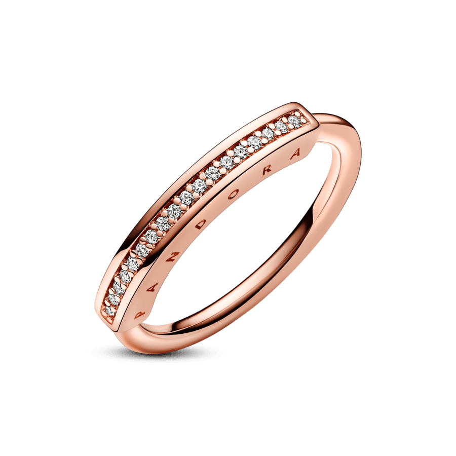 Pandora Signature I - D Pavé Ring žiedas - Pandora Lietuva