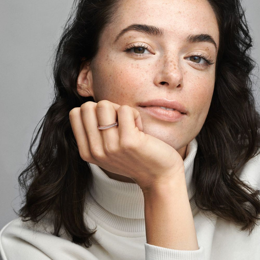 Pandora Signature I - D Pavé Ring žiedas - Pandora Lietuva