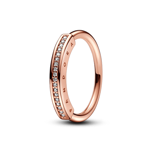 Pandora Signature I - D Pavé Ring žiedas - Pandora Lietuva