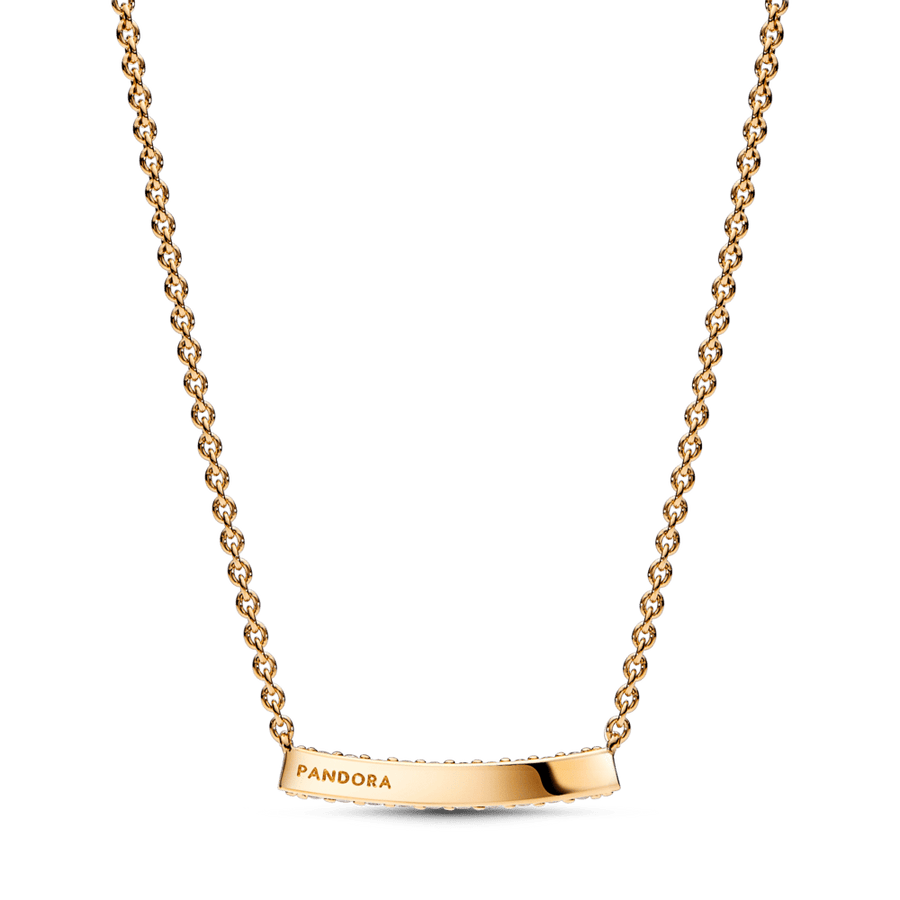 Pandora Timeless Pavé Single - row Bar Collier Necklace vėrinys - Pandora Lietuva