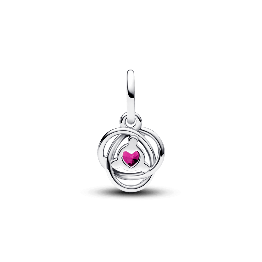 Rožinis talismanas „Amžinybės ratas“ - Pandora Lietuva