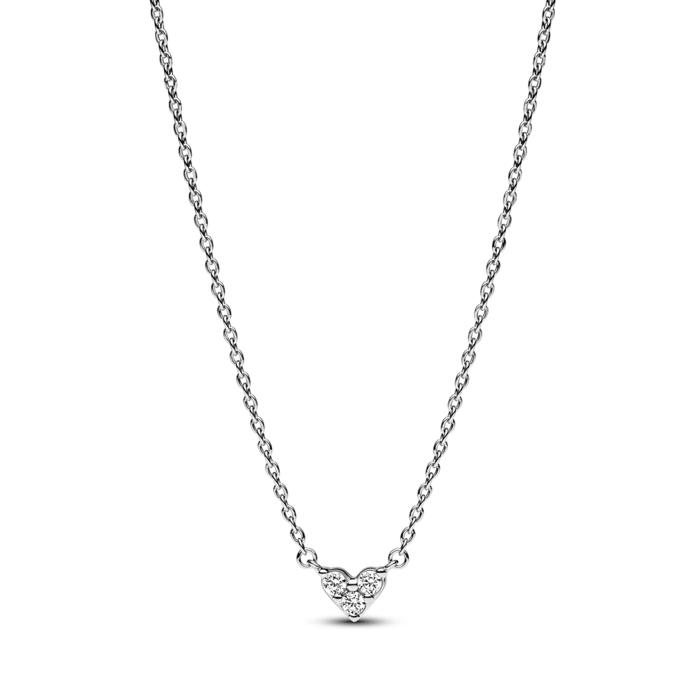 Dovanų rinkinys: Širdelės Formos Vėrinys & Širdelės Formos Žerintys Auskarai