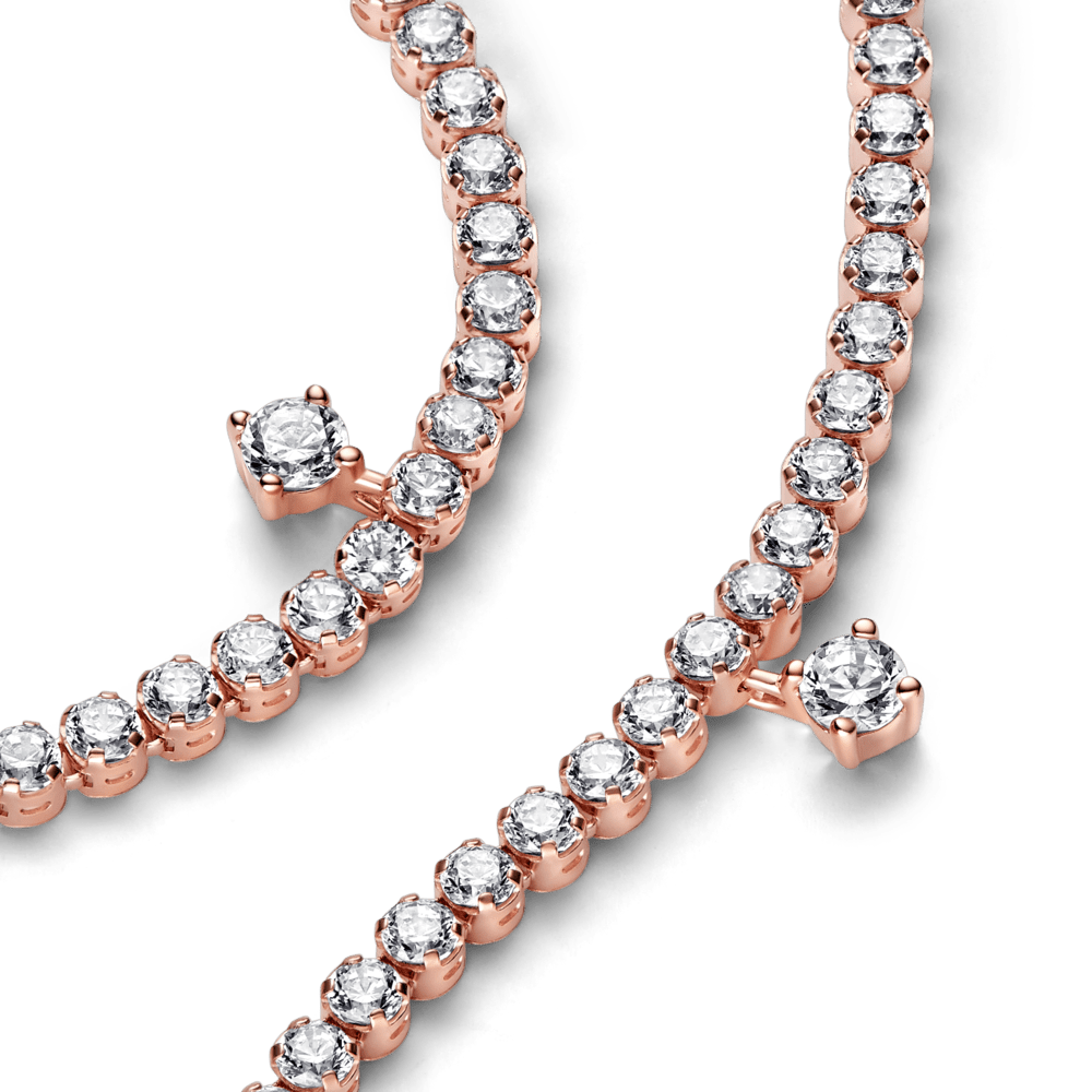 Sparkling Drops Tennis Bracelet apyrankė - Pandora Lietuva