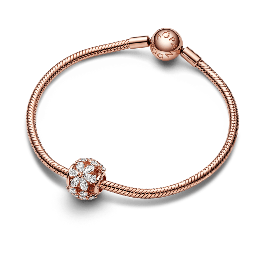 Sparkling Herbarium Cluster Round Charm - Pandora Lietuva